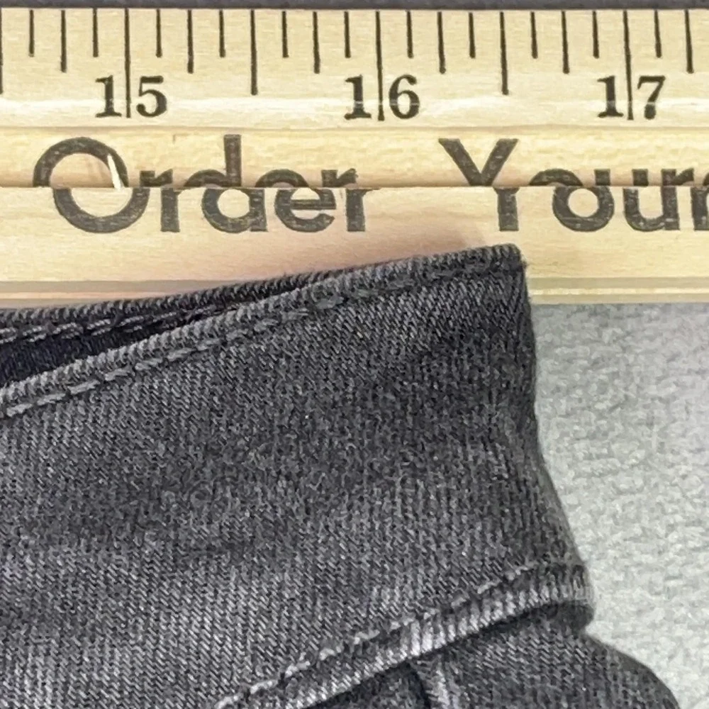 Signature By Levi Strauss Slim Fit Jeans Mens 34x32 (Measures 33x30) Black